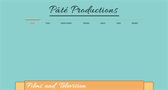 Desktop Screenshot of pateproductions.com
